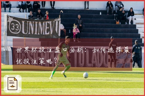 世界杯投注盘口分析：如何选择最优投注策略？